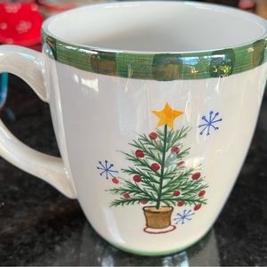 Extra Large mug and plate.  Perfect for coffee and cookies.